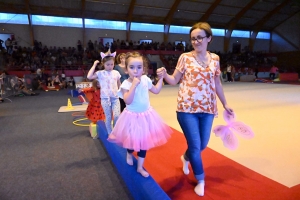 Monistrol-sur-Loire : les gymnastes assurent le show