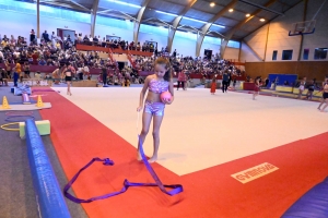 Monistrol-sur-Loire : les gymnastes assurent le show