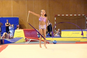 Monistrol-sur-Loire : les gymnastes assurent le show