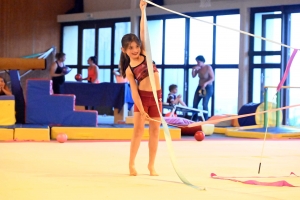 Monistrol-sur-Loire : les gymnastes assurent le show