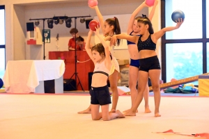 Monistrol-sur-Loire : les gymnastes assurent le show