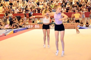 Monistrol-sur-Loire : les gymnastes assurent le show