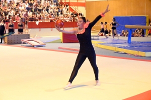 Monistrol-sur-Loire : les gymnastes assurent le show