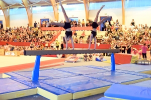 Monistrol-sur-Loire : les gymnastes assurent le show