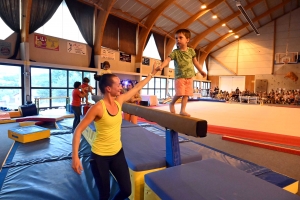 Monistrol-sur-Loire : les gymnastes assurent le show