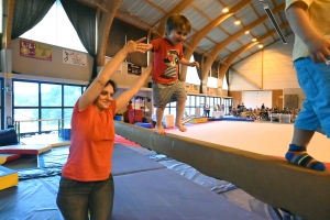 Monistrol-sur-Loire : les gymnastes assurent le show