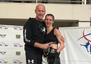 Boxe : après le low kick, Fanny Croset est aussi championne de France en K1 classe A