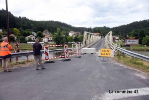 Beauzac : les travaux ont commencé au pont de Vaures