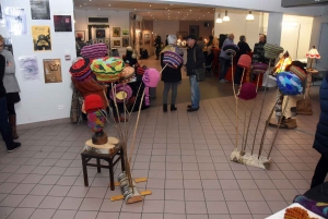 La Chapelle-d&#039;Aurec : trois écrins pour la dernière exposition d&#039;ART&#039;Terre du Bourg