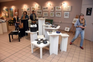 La Chapelle-d&#039;Aurec : trois écrins pour la dernière exposition d&#039;ART&#039;Terre du Bourg