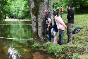 Yssingeaux : les enfants prennent le goût de la pêche dans l&#039;Auze