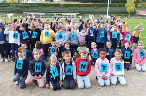 Yssingeaux : les écoliers de Jean-de-la-Fontaine courent pour l&#039;Unicef