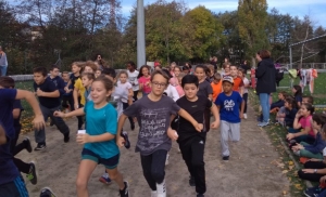 Yssingeaux : les écoliers de Jean-de-la-Fontaine courent pour l&#039;Unicef