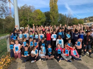 Yssingeaux : les écoliers de Jean-de-la-Fontaine courent pour l&#039;Unicef