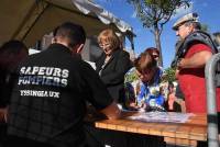 Huit cents repas servis par les pompiers sur la place de la Victoire