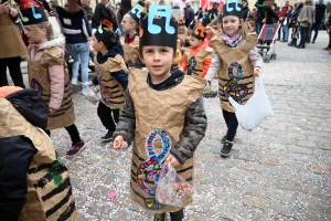 Monistrol-sur-Loire : les enfants ont swingué pour fêter Carnaval (vidéo)