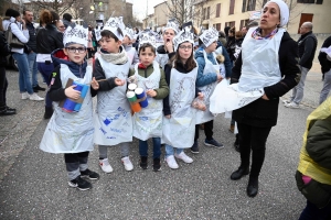 Monistrol-sur-Loire : les enfants ont swingué pour fêter Carnaval (vidéo)