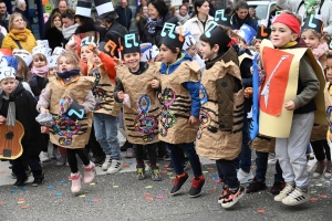 Monistrol-sur-Loire : les enfants ont swingué pour fêter Carnaval (vidéo)