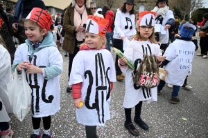 Monistrol-sur-Loire : les enfants ont swingué pour fêter Carnaval (vidéo)