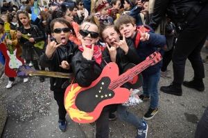 Monistrol-sur-Loire : les enfants ont swingué pour fêter Carnaval (vidéo)