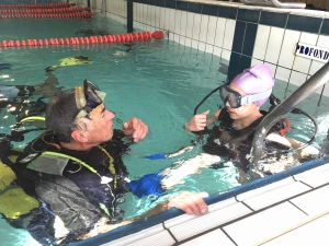 Dunières : des baptêmes de plongée réalisés à la piscine