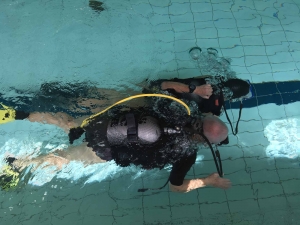 Dunières : des baptêmes de plongée réalisés à la piscine