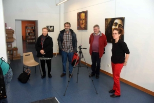 Monistrol-sur-Loire : Cathy Duculty, des peintures à la double lecture