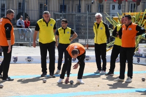 Boules lyonnaises M1 : après Sainte-Sigolène, l&#039;équipe de Grégory Chirat remporte Le Puy-en-Velay