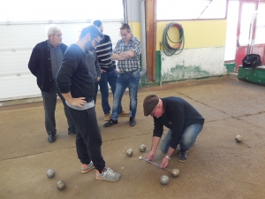 Sainte-Sigolène : un concours de boules lyonnaises entre sociétaires