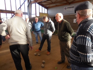 Sainte-Sigolène : un concours de boules lyonnaises entre sociétaires