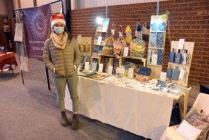 Montfaucon-en-Velay : des marchands et des tours en calèche au marché de Noël