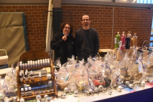 Montfaucon-en-Velay : des marchands et des tours en calèche au marché de Noël