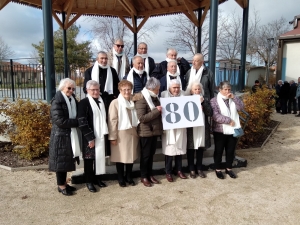 Sainte-Sigolène : les classes en 1 ont pu se retrouver pour leur banquet d&#039;anniversaire