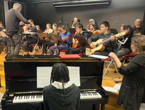 Des étudiants en musicologie en concert à Montfaucon