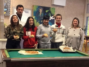 Sainte-Sigolène : des apprentis boulangers au collège Sacré-Coeur