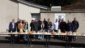 Yssingeaux : 400 scolaires ramassent une montagne de déchets