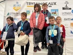 Yssingeaux : les enfants d&#039;abord sur le Trail des Sucs