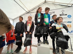 Yssingeaux : les enfants d&#039;abord sur le Trail des Sucs