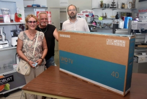 Christine et Jean-Yves Varillon au côté de Stéphane Saby