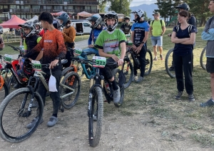 L&#039;Union cycliste du Puy-en-Velay en forme dans les Alpes