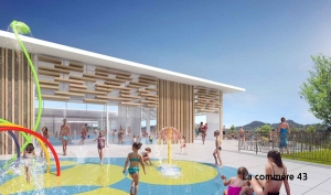 Yssingeaux : premiers coups de pelle pour le futur centre aquatique