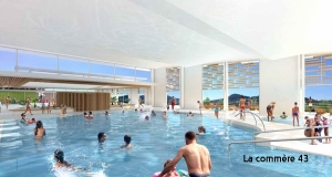 Yssingeaux : premiers coups de pelle pour le futur centre aquatique