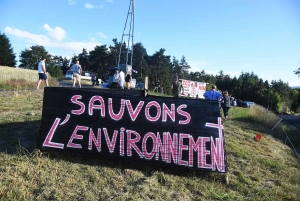 Lapte : les habitants de &quot;Montjuvin&quot; refusent l&#039;implantation d&#039;une antenne relais