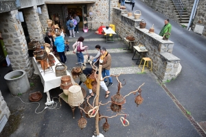 Saint-Pal-de-Mons : d&#039;extraordinaires créations sur le marché aux paniers