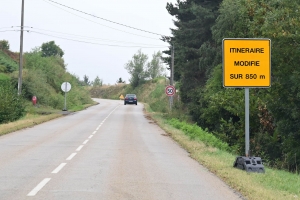 Des usagers mécontents des chicanes posées sur la route entre Monistrol et Les Villettes