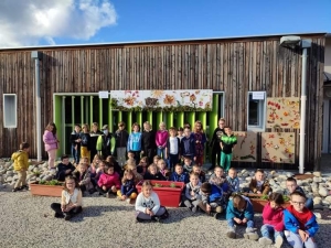 Retournac : les écoliers de Charrées créent des personnages naturels