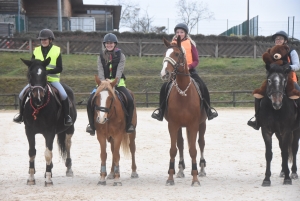 Yssingeaux : une course de cheval, VTT et pédestre au lycée George-Sand