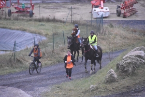 Yssingeaux : une course de cheval, VTT et pédestre au lycée George-Sand