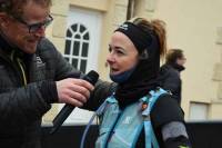 La première féminine au 35 km Audrey Javelle. Photo Lucien Soyere.