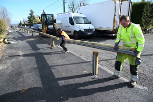 Avenue Schuman, une voie sécurisée est en cours d&#039;aménagement